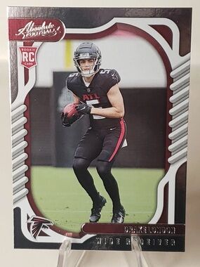 Drake London 2022 Panini Absolute Atlanta Falcons Rookie RC NFL Football Card